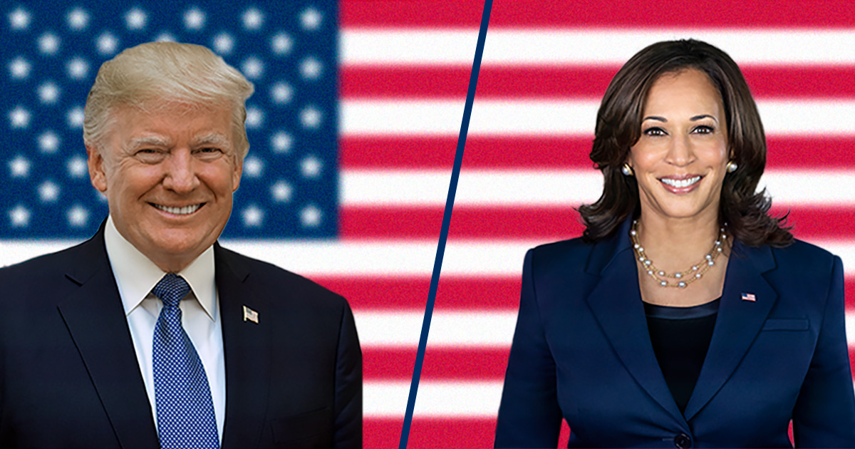 Trump e Harris: Frente a Frente na Política EUA