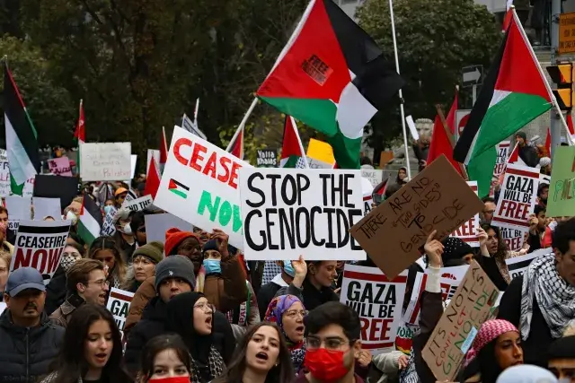 Manifestação pela Palestina: Cessar-fogo e Fim do Genocídio em Gaza