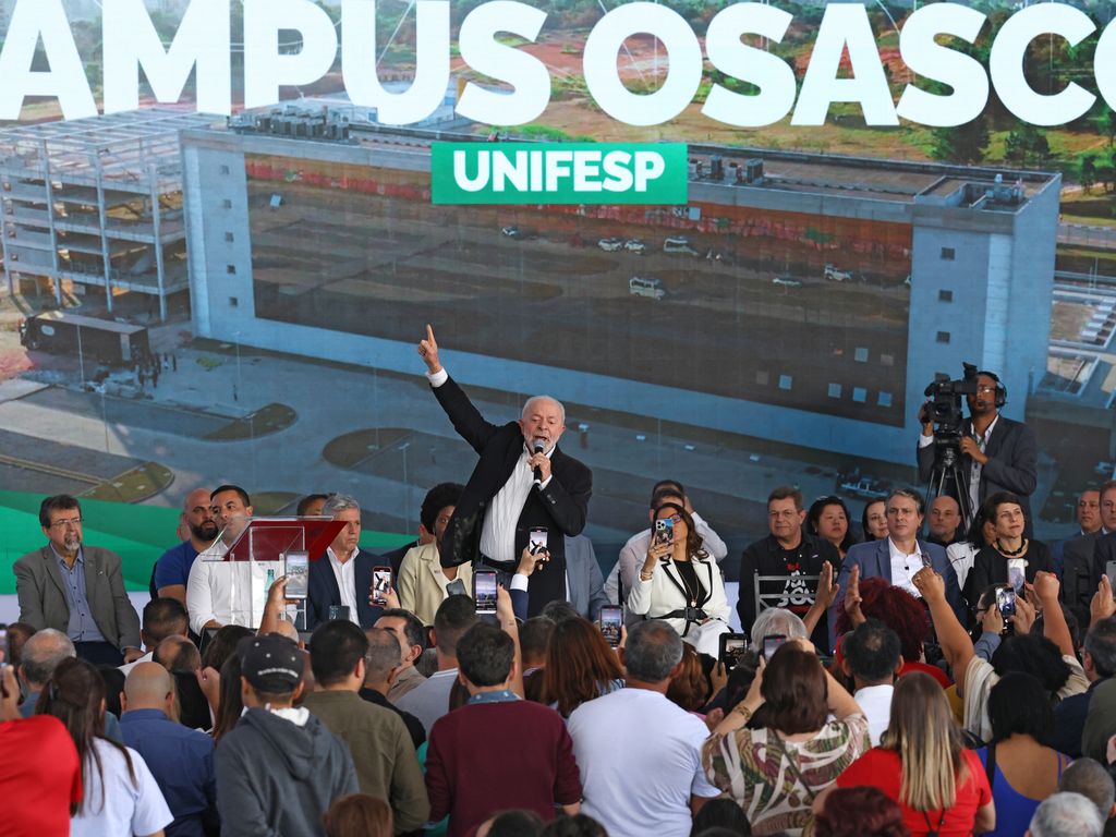 Lula Anuncia Campus UNIFESP Osasco