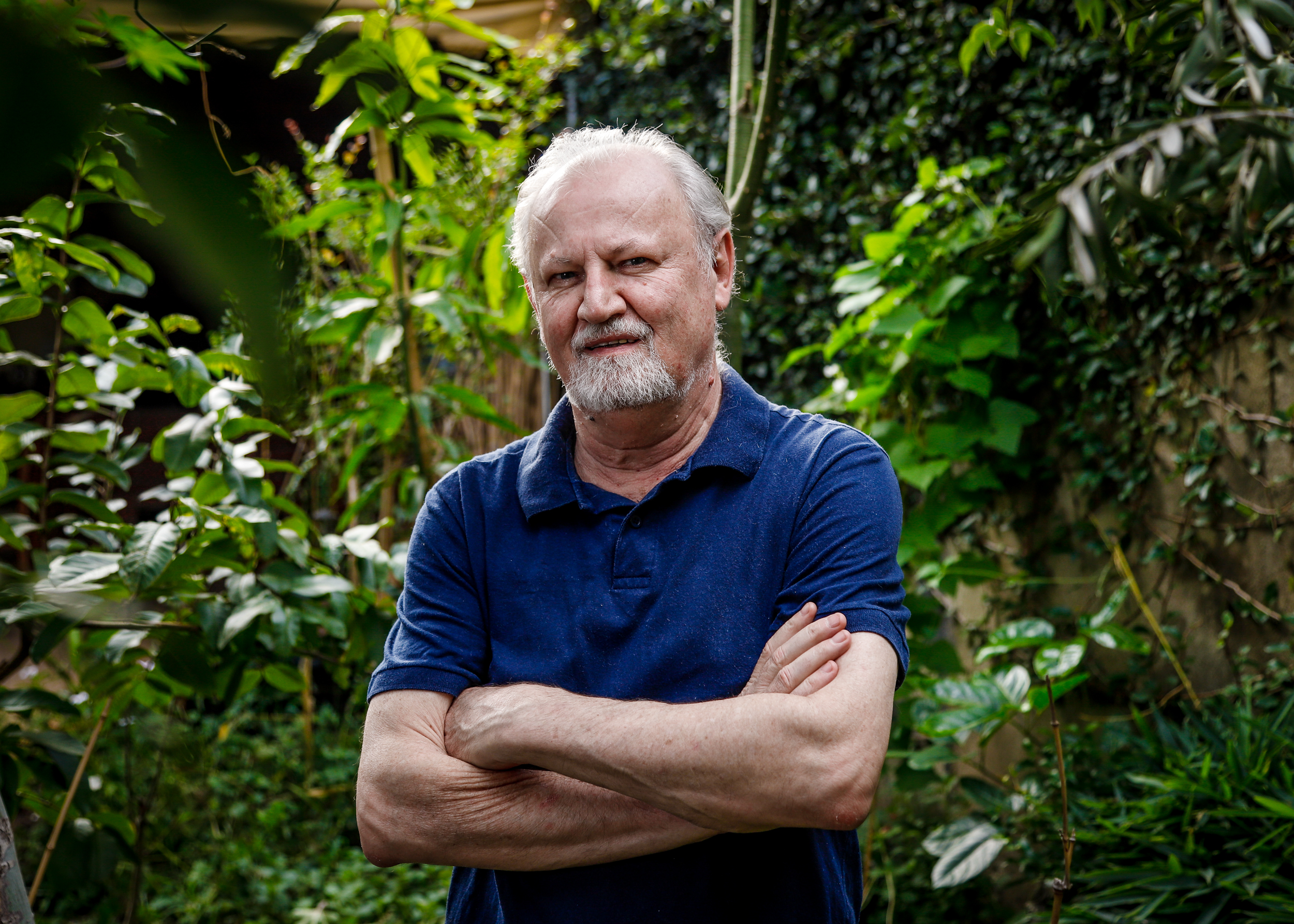 Retrato de Homem Sábio em Meio à Natureza