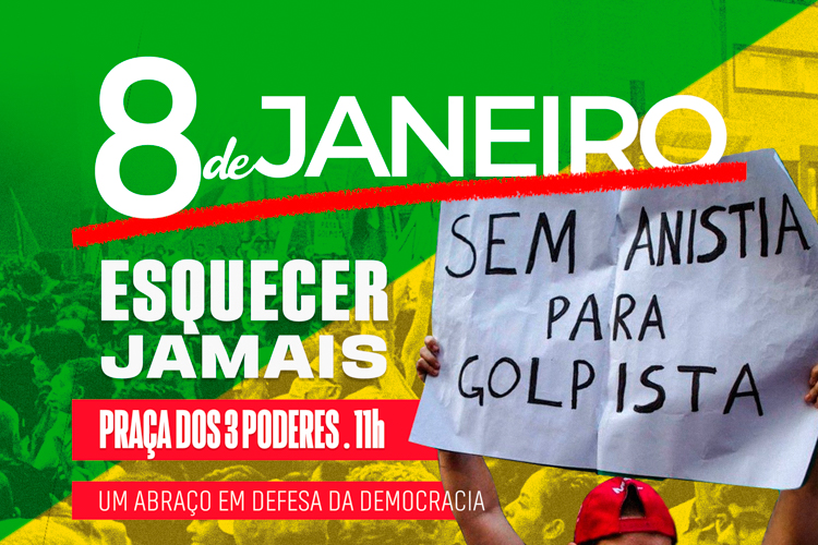 Lula participa de cerimônia em memória do 8/1