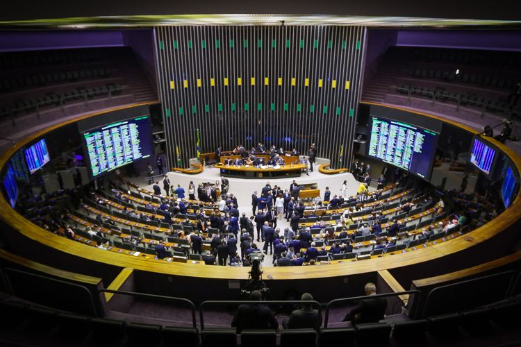 Sessão Plenária no Congresso Nacional do Brasil