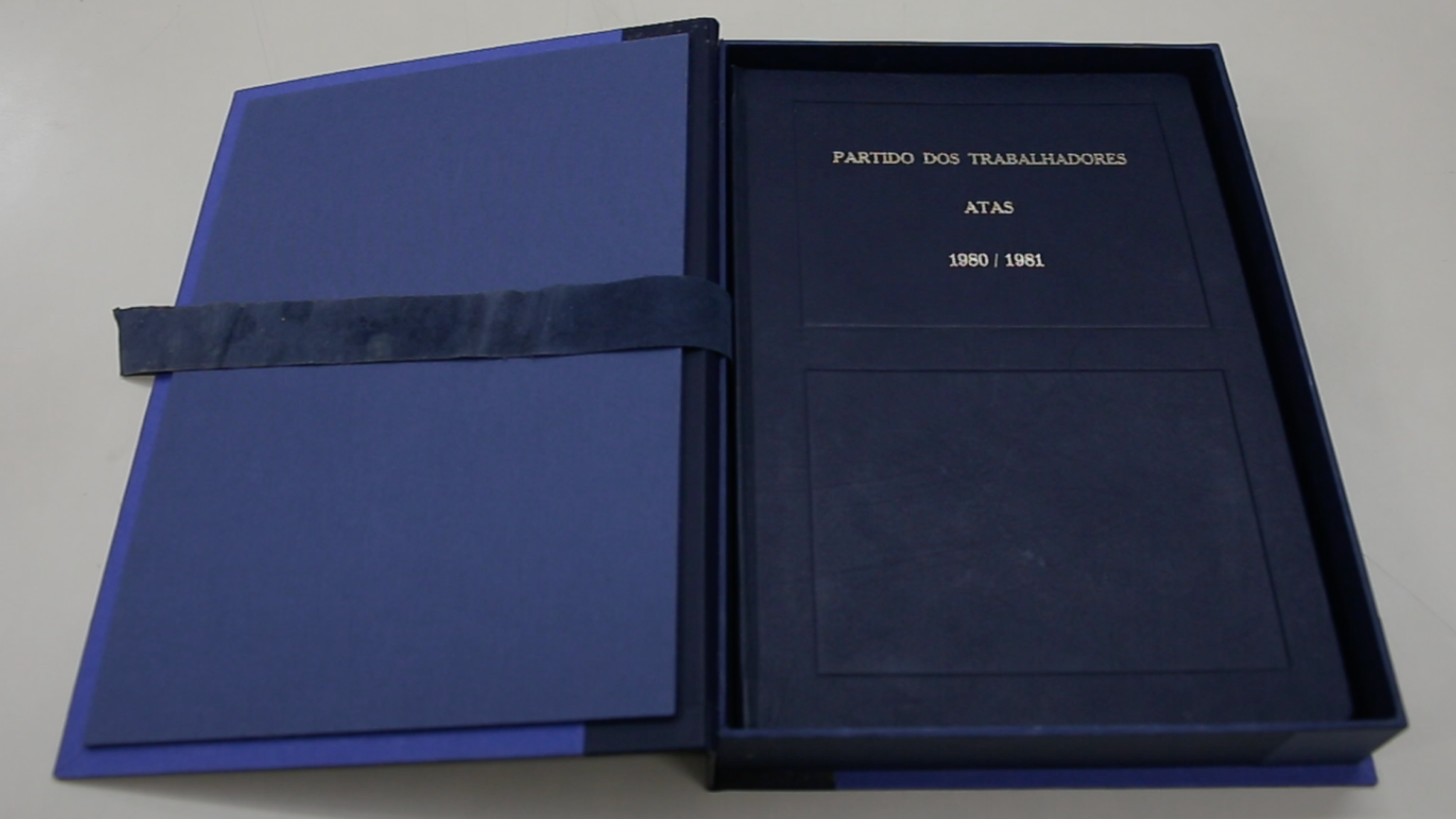 Atas do PT 1980-1981: Caixa de Arquivo