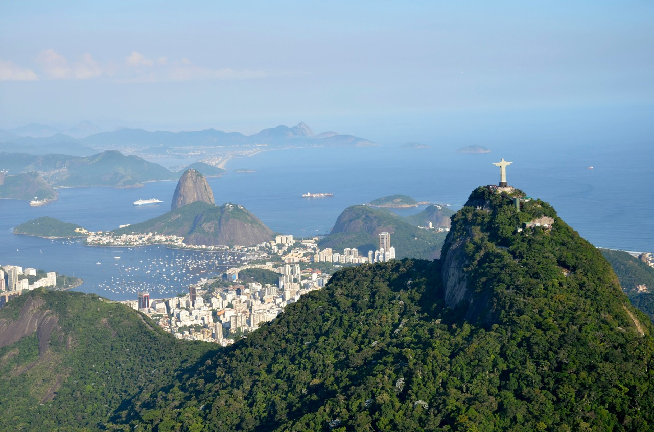 Rio de Janeiro: Vista Panorâmica Icônica de Cristo e Pão de Açúcar