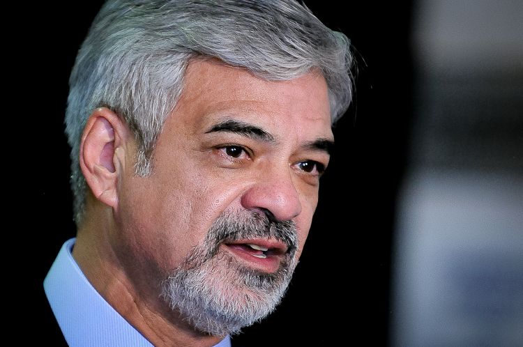 Retrato de Homem Maduro com Cabelo e Barba Grisalhos