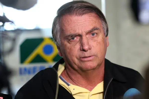 Jair Bolsonaro: Expressão Séria em Contexto Político