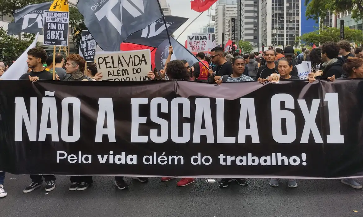 Protesto Contra Escala 6x1 e Exploração do Trabalho