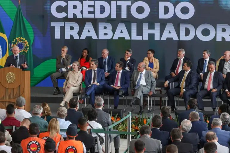 Lula e autoridades lançam programa Crédito do Trabalhador