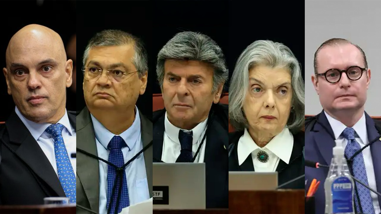 Cinco Ministros do STF: Rostos da Justiça Brasileira