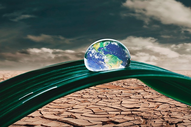 Planeta em Gota sobre Deserto: Fragilidade Climática
