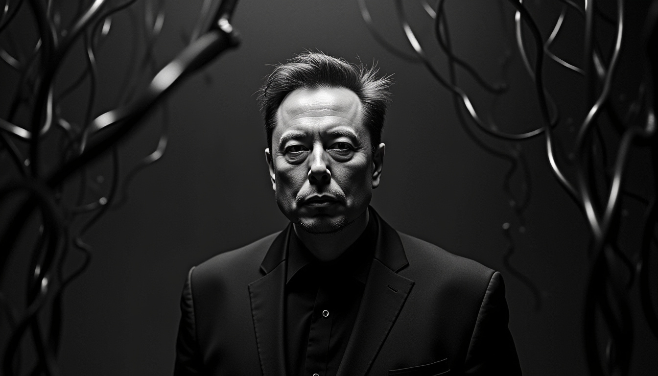 Retrato Intenso: Líder da Era Tecnológica