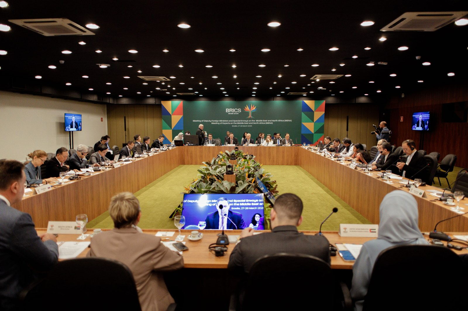 BRICS Brasil 2025: Reunião sobre Oriente Médio e Norte da África