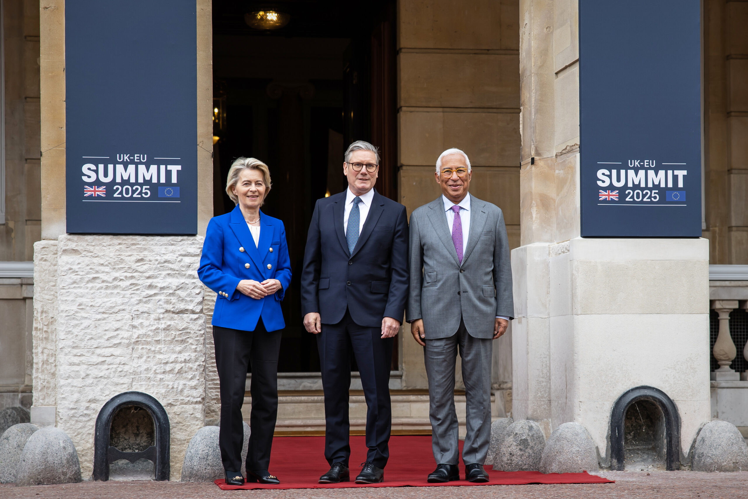 Líderes Europeus no UK-EU Summit 2025