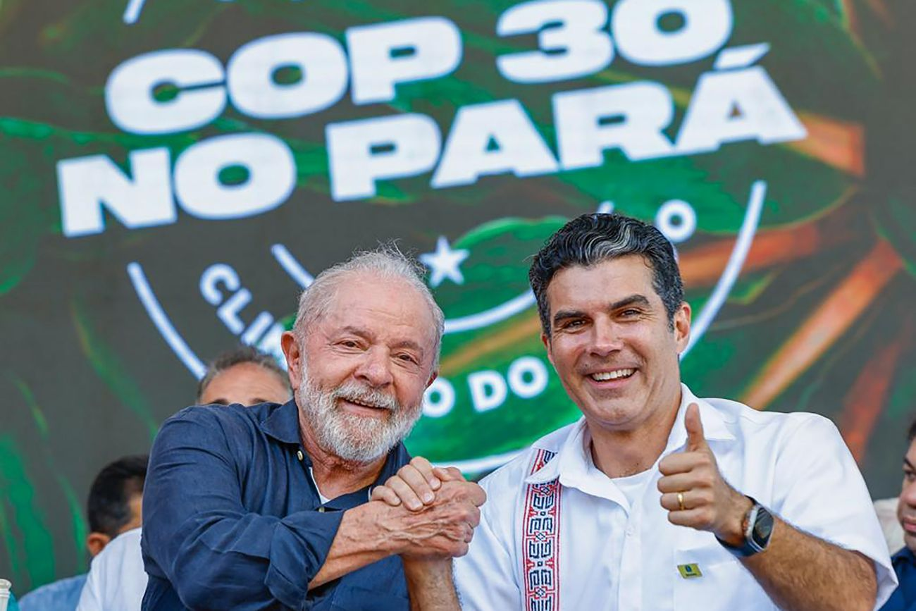 Lula e Helder celebram COP 30 no Pará