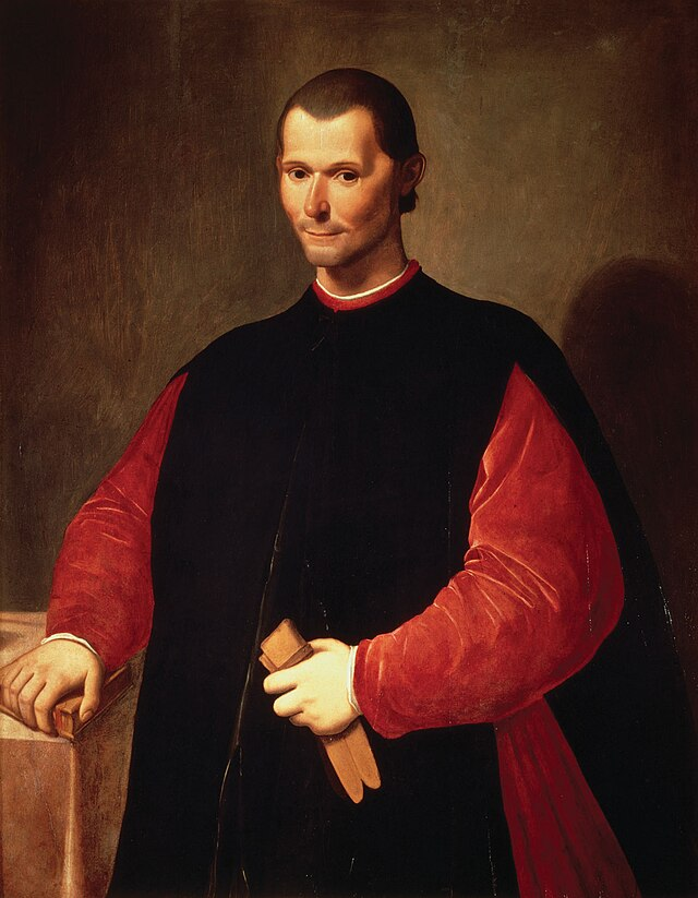 Retrato de Niccolò Machiavelli: Pensador Político Renascentista