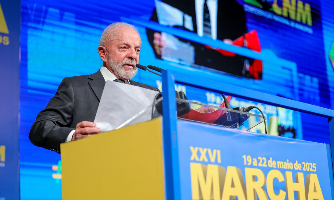 Lula discursa na XXVI Marcha em 2025