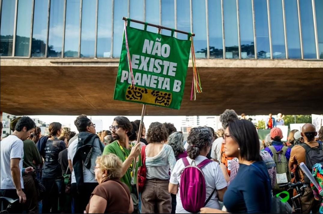 Manifestação Climática: Não Existe Planeta B