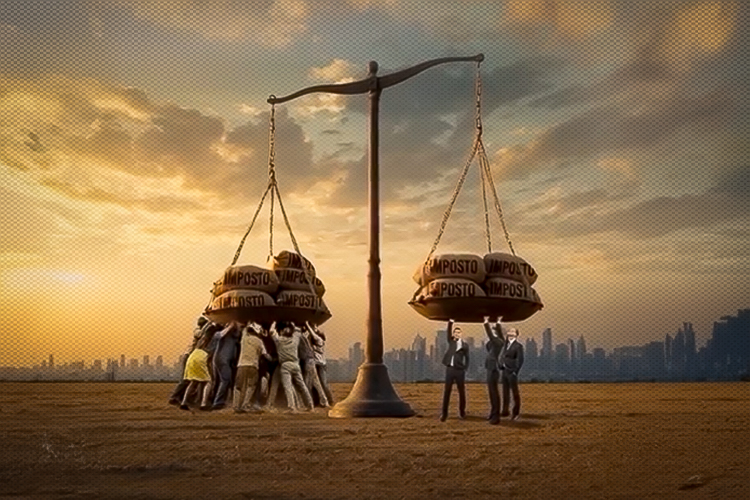 Carga Tributária Desigual: O Peso sobre o Povo