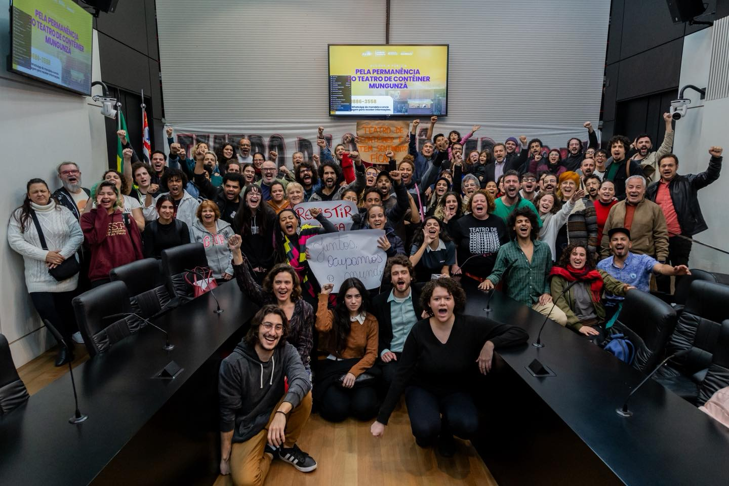 Mobilização Pela Permanência do Teatro Mungunza