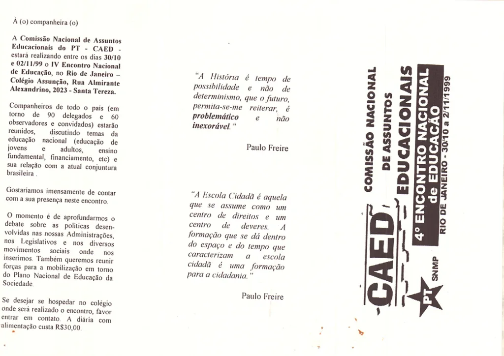 4º Encontro Nacional de Educação