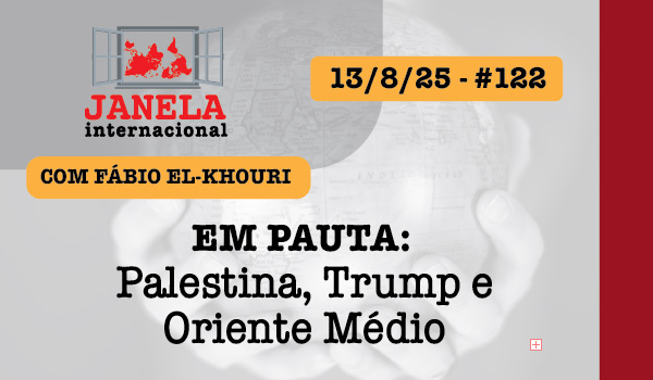 Palestina, Trump e Oriente Médio são temas do Janela Internacional