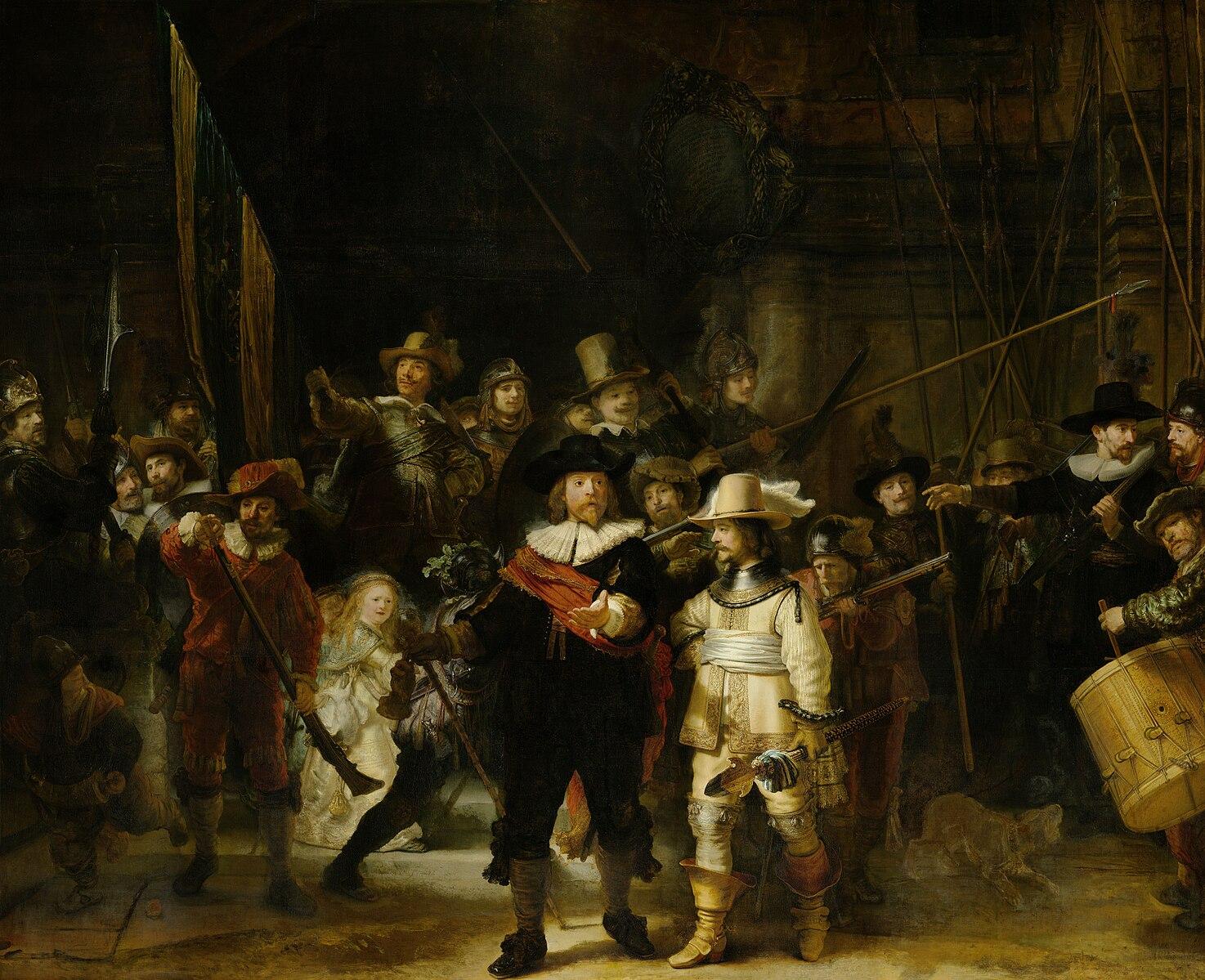A Ronda Noturna de Rembrandt: Capitão Cocq e Companhia