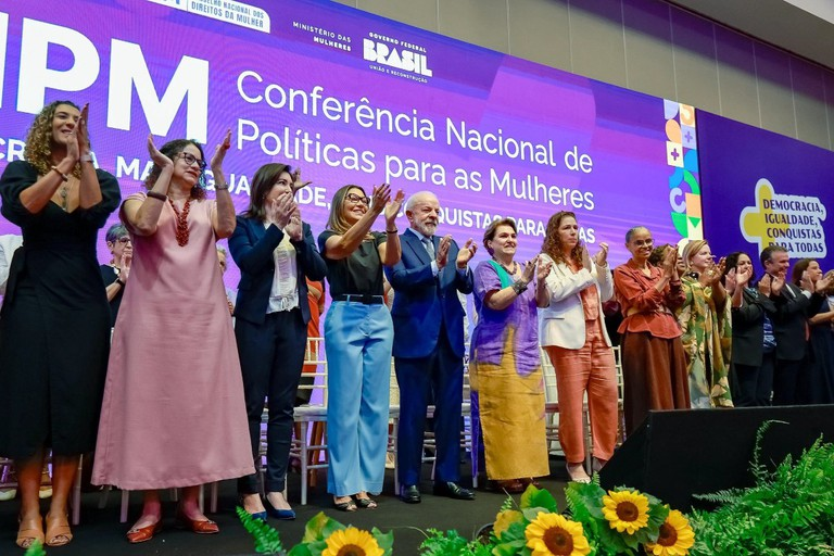 “Não há democracia plena sem a voz das mulheres”, diz Lula na 5ª Conferência Nacional de Políticas para as Mulheres