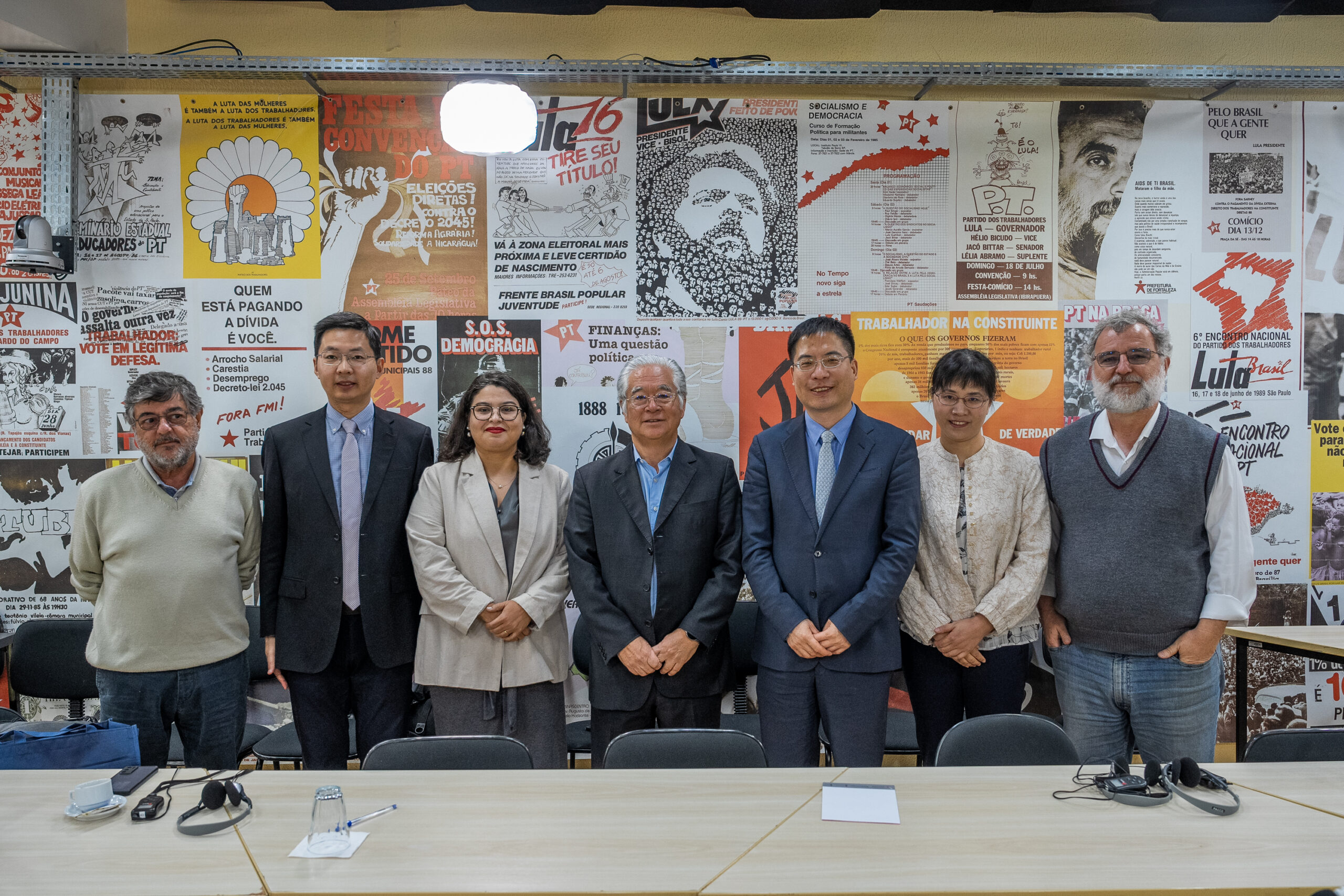 FPA, Instituto Lula e Shangai Institutes se reuniram em São Paulo nesta segunda-feira