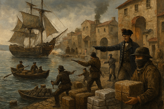 Operação Clandestina no Porto: Contrabando Histórico