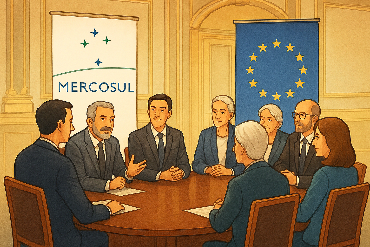 Reunião Mercosul-União Europeia: Diálogo Interregional