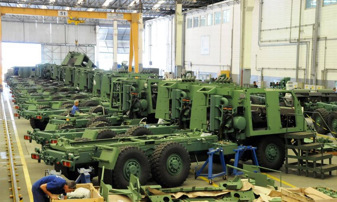 Linha de Montagem: Produção de Veículos Militares no Brasil