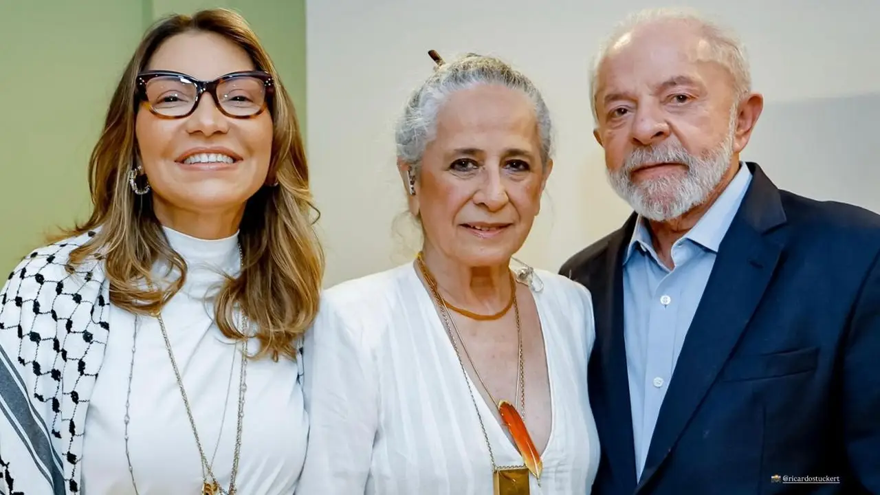 Encontro de Lula, Janja e Nadir Saboya