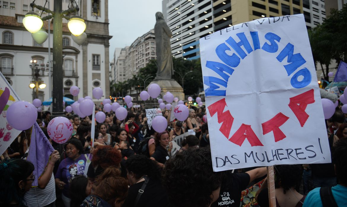 Machismo Mata as Mulheres: Protesto Feminista