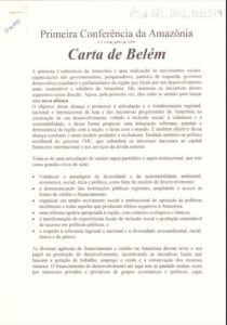 Carta de Belém
