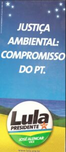 Justiça Ambiental: compromisso do PT