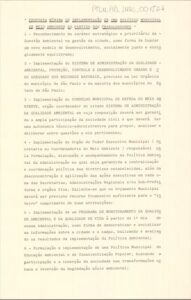 Proposta mínima de implementação de uma política municipal de Meio Ambiente do Partido dos Trabalhadores
