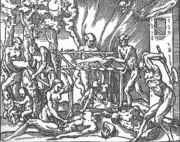 Cena de Canibalismo e Violência Ritualística