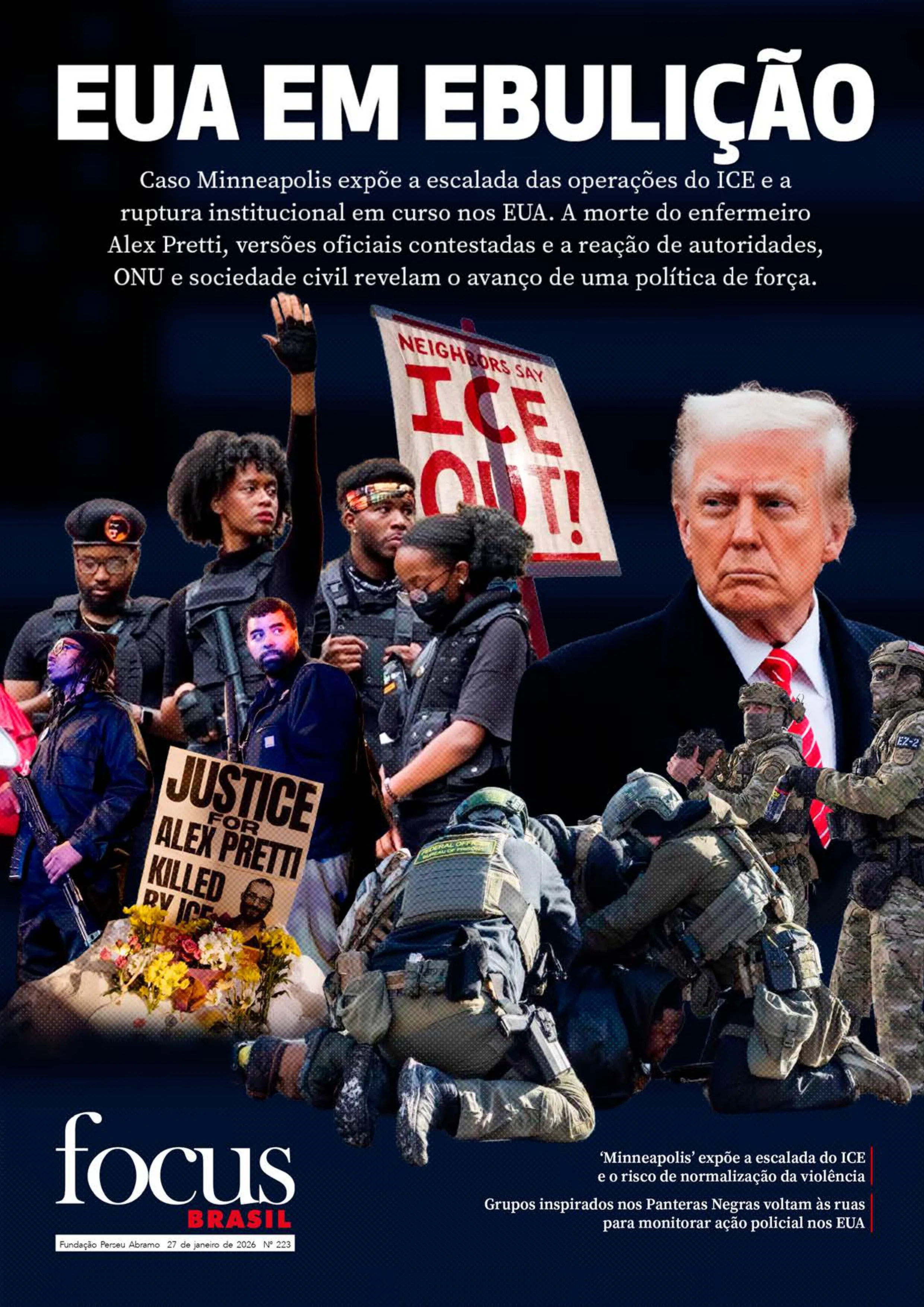 Focus Brasil #223 – Estados Unidos em Ebulição após escalada do ICE