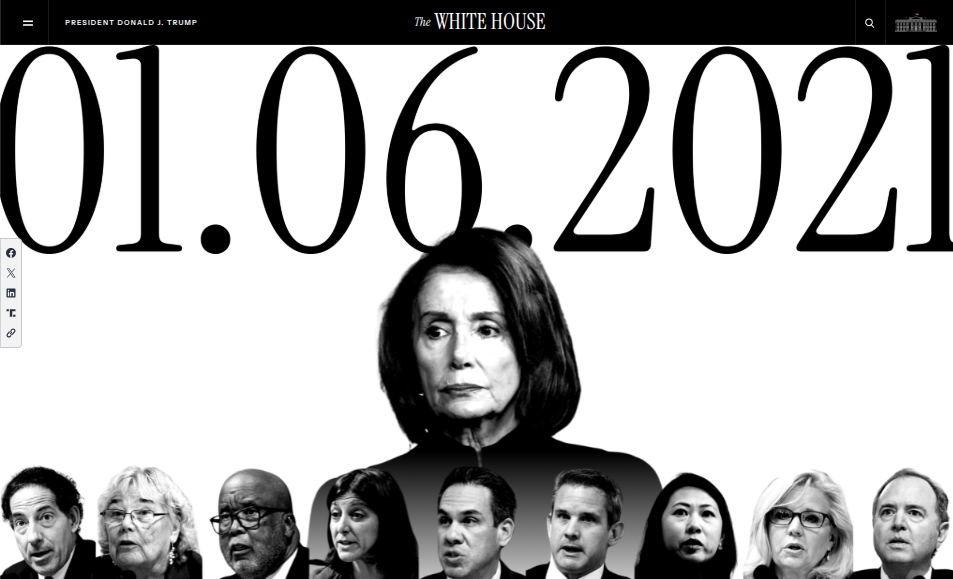 01.06.2021: Pelosi e o Comitê do Capitólio