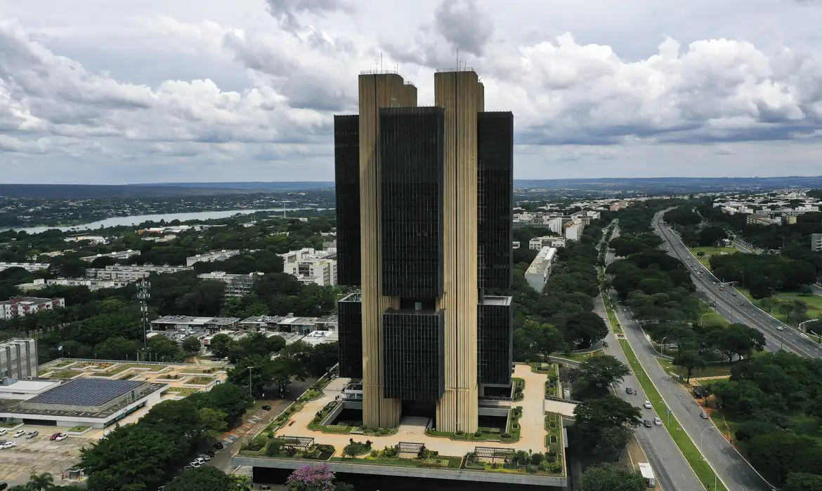 Brasília: Vista Aérea do Banco Central do Brasil