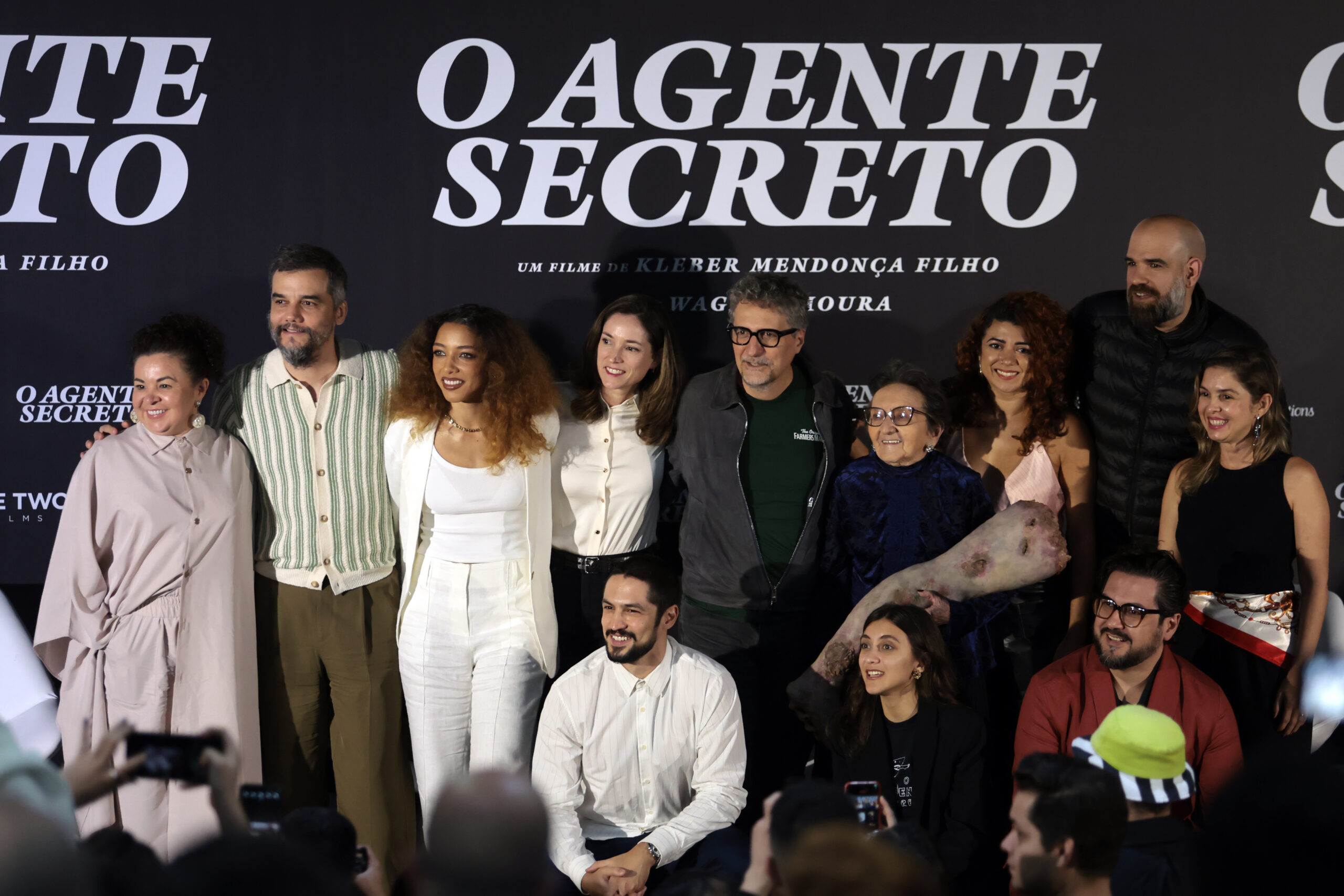 Lançamento do filme "O Agente Secreto" com elenco e diretor