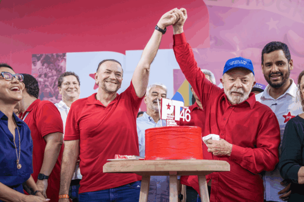 Lula e Haddad: 46 Anos de PT, Celebração e Unidade