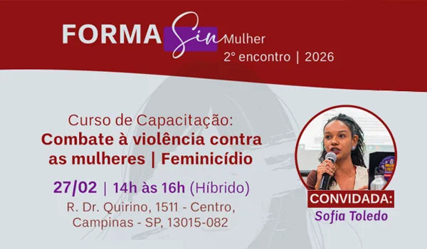 Curso de Capacitação: Combate à Violência contra Mulheres