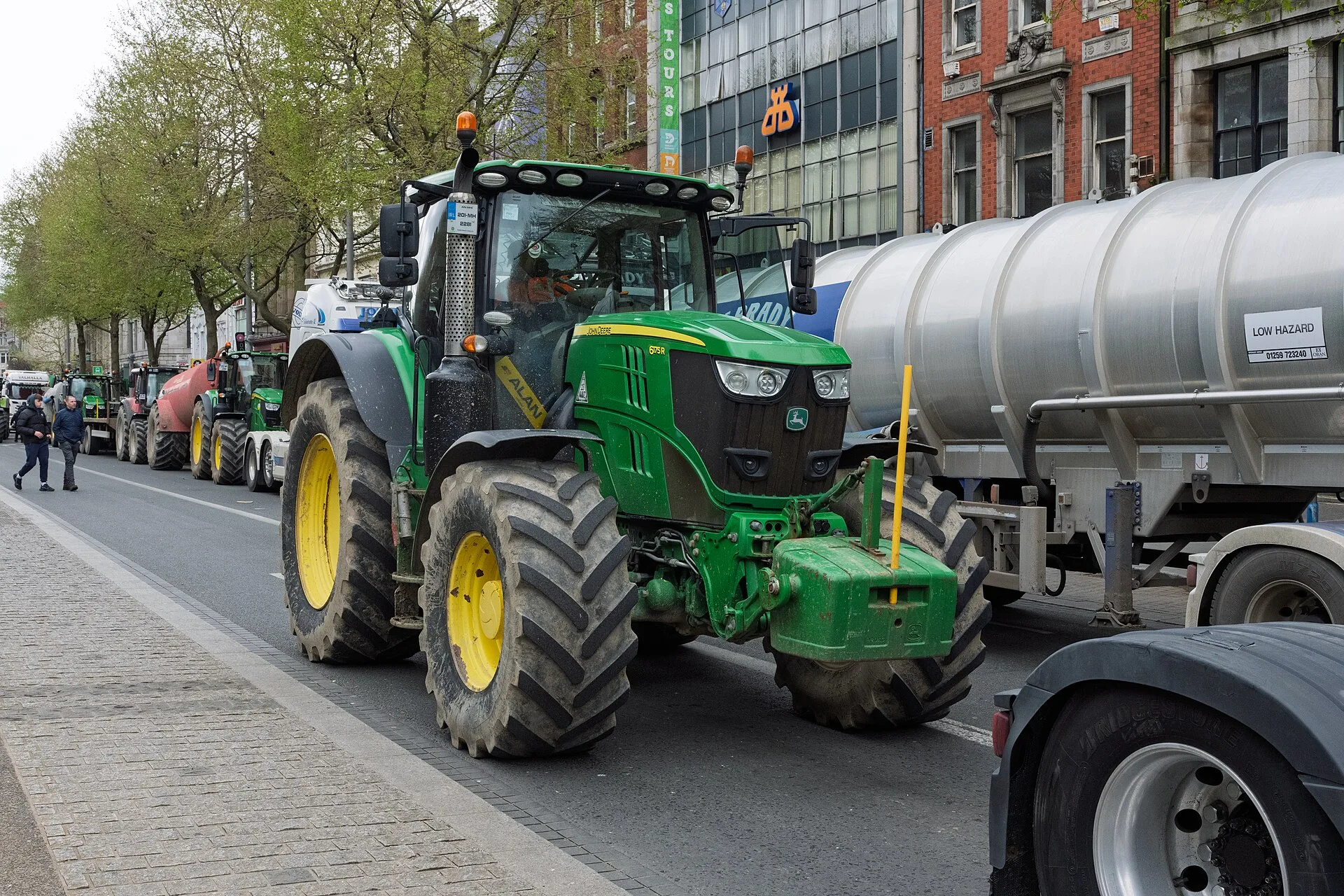 protestos combustíveis Irlanda