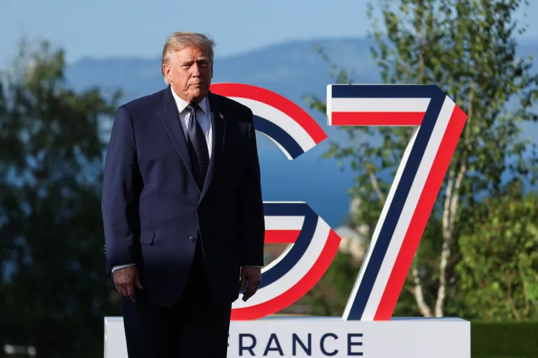 G7 começa em segundo plano, pressionado por acordo EUA-Irã, protestos e guerra na Ucrânia