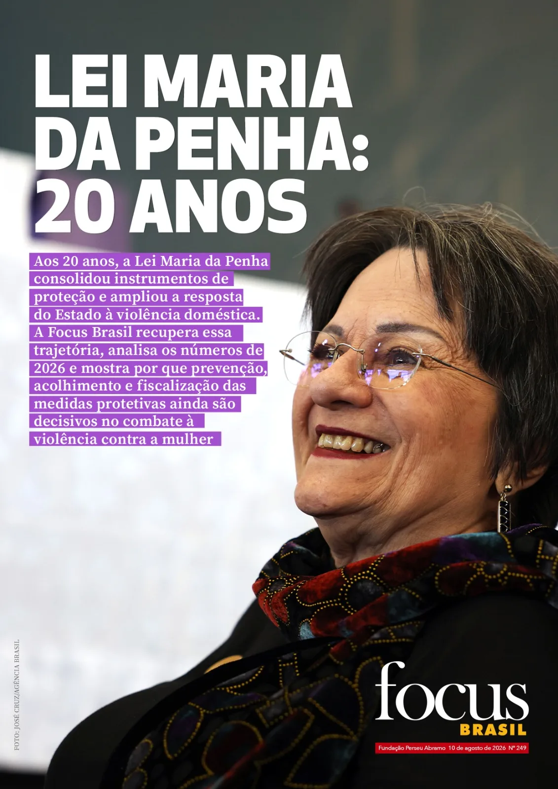 Focus Brasil #249: Lei Maria da Penha, 20 anos de proteção e desafios